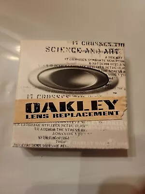 Oakley Brand Eyepatch Replacement Lenses Titanium 13-995 Authentic  • $70