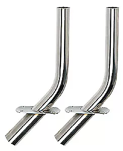 Seachoice S/S Outrigger Pole Holders Fits 1-1/8  ID Base & 15' Poles • $170.90