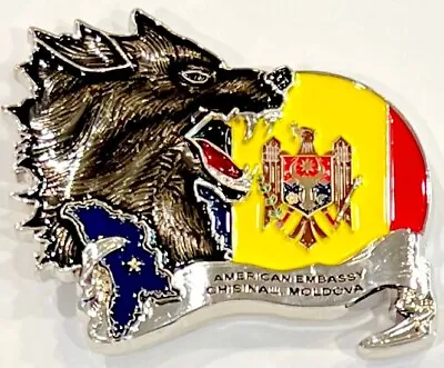 USMC MSG-D Marine Security Guard Detachment Chisinau Moldova Challenge Coin • $81.88