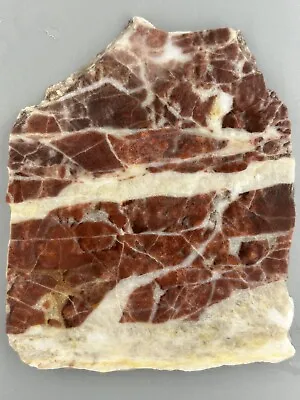 Red Marble Slab - Washington - 3 3/4” X 3” - 104grams • $10