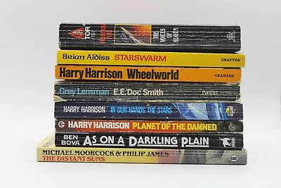 Sci-Fi Paperbacks Job Lot - Inc Harry Harrison • £11