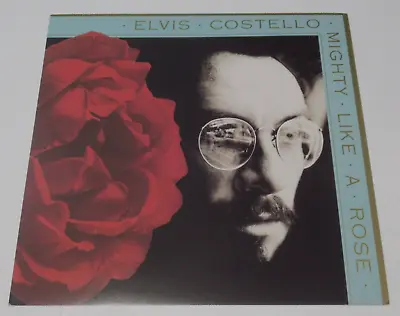 Vintage 90s Elvis Costello Like A Rose Poster Flat Record Album Promo 1991 • $5