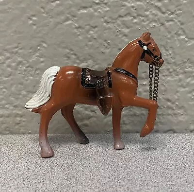 VTG EUC 1950’s Cast Metal Painted Toy Horse Made In Japan Palomino 3 Inches • $12.95