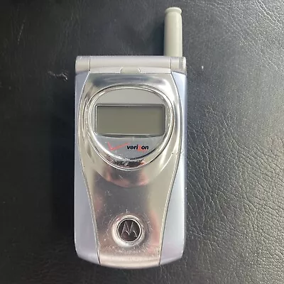 Motorola T730 (Verizon) Flip Phone - Vintage Collector Cell/Car Phone W/Battery • $10