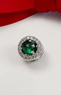 $69 • Buy NEW Authentic Pandora ESSENCE OPTIMISM Green Charm 796440NRG Suits Pandora Me 