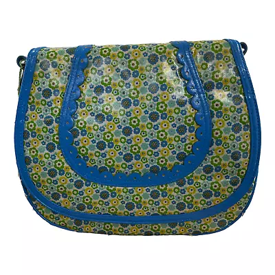 VERA BRADLEY Frill Purse Two In One Shoulder Bag English Meadow Crossbody Strap • $19.71