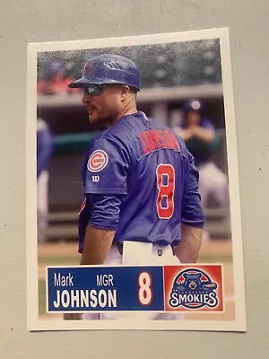 Mark Johnson Card 2018 Tennessee Smokies Team Card • $2.96