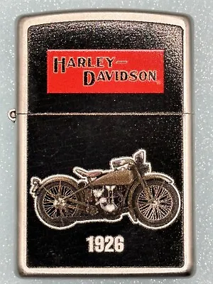 2019 Harley Davidson 1926 Motorcycle Chrome Zippo Lighter NEW • $68.95