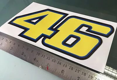 TP Rossi Number 46 Sticker Decal (200mm X 80mm) /1070 • £6