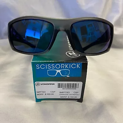 Von Zipper Sunglasses Scissorkick Charcoal Satin / Astro Polarized *NEW DISPLAY* • $160