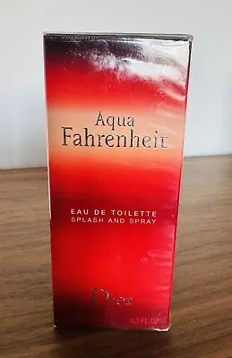 Christian Dior Fahrenheit Aqua EDT Spray 125ml Sealed Vintage Discontinued • £110