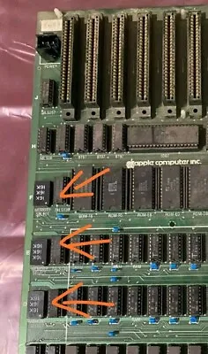 Lot Of 4 -- Memory Chip Selection Jumper Board For Apple Ii Motherboard • $15