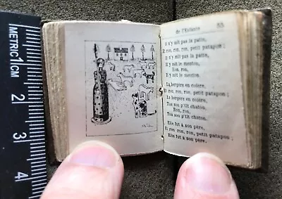[miniature Book] Les Rondes De L'Enfance 1895 MUSIC ENFANTINA STEINLEN CATS • $170