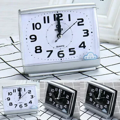 Easy To Read Quartz Bedside Large Number Table Snooze Night Alarm Clock Home AU· • $13.48
