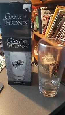£12.99 • Buy Game Of Thrones King In The North Pilsner Beer Glass
