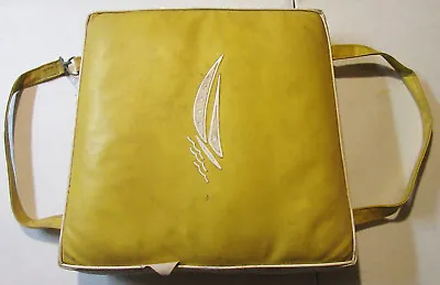 Vintage Stearns Mfg. Sailboat 1950-60's Boat Seat Cushion-flotation Device Euc • $129.95