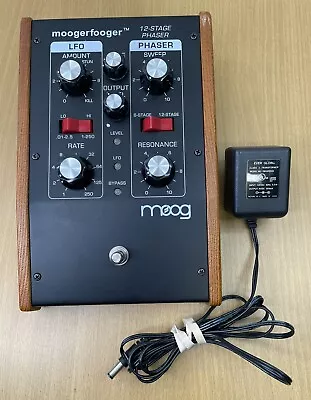 Moog MF-103 12-Stage Phaser Phase Shifter Effects Pedal Moogerfooger W/Adapter • $649.95