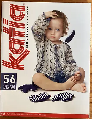 £4.99 • Buy Katia Knitting Magazine - No. 56 - Creations For Baby
