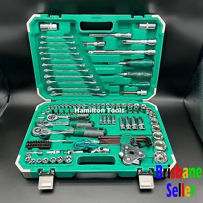 121pcs Automative Tool Kit Car Mechanics Repair Tools Set Sockets Bits Set • $180