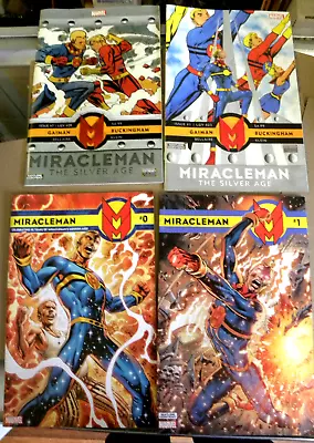 2022 4 Issues MIRACLEMAN 0 & MARVEL TALES 1 + THE SILVER AGE 1 & 7 Qq NM Reg $25 • $3.99