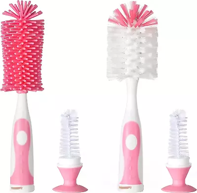 Multifunctional Cleaning BrushBaby Bottle BrushBottle Brush Cleaner Set 3 Pin • £23.97