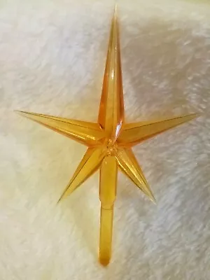 Gold Modern Lg Star For Ceramic Christmas Tree -measurements In Description • $2.80