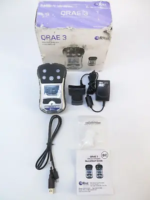 Honeywell RAE Systems QRAE 3 PGM-2500 Gas Monitor Pump CO LEL H2S OXY Sensors • $1795