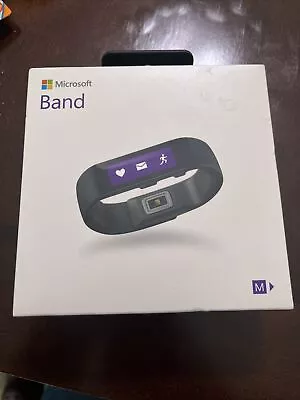 Microsoft Band Smart Fitness Watch Model 1619 Size M Medium NEW MINT SEALED BOX • $29.99