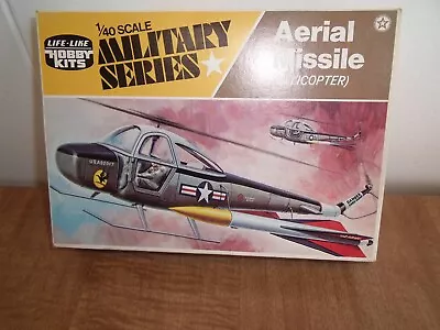 Life-like Aerial Missile Helicopter  Model Kit • $29.89