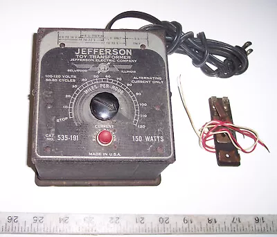 BIG Power For Older Trains Prewar 150 Watt 30 V Metal Transformer Lionel AF MTH • $75.95