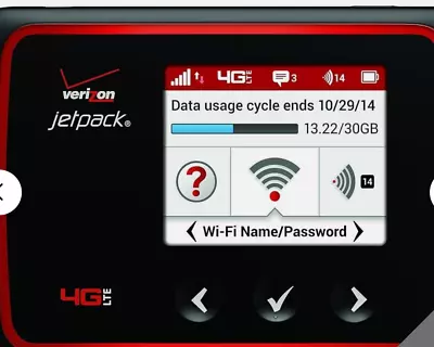 Jetpack Verizon MiFi 6620L Jetpack 4G LTE Mobile Hotspot (Verizon Wireless) • $15