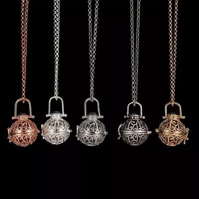 Harmony Chime Ball Musical Sound Locket Angel Caller N Necklace Pendant Nice • $2.04