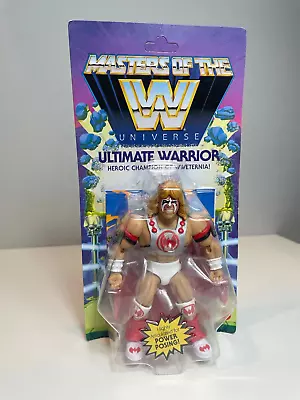 Masters Of The WWE Universe Ultimate Warrior Action Figure MOTU Sealed • $14