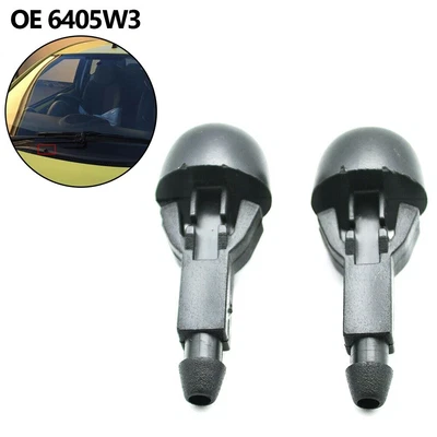 £3.70 • Buy Cleaning Nozzle Car Wiper 6405W3 Black Front Windshield Replace Broken