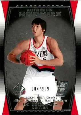 HA SEUNG-JIN 2004-05 SP Game Used ROOKIE RC /999 Trailblazers #120 • $2.99