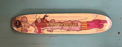 NOS Lib Tech Longboard Skateboard Deck Beatles Yellow Submarine Blue Meanie • $499.99