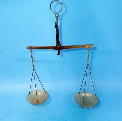 Antique Hanging Gold Or Apothecary Balance Scale • $29.95