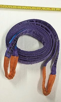 RS 4m 1T Tonne Heavy Duty Lifting Sling Strap Strop BSEN 1492-1 (234-2154) • £20