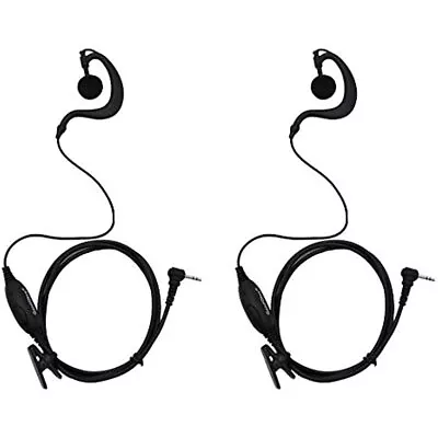 2 Pack Headset Earpiece With PTT For Motorola T460 T600 MH230R MS350R MT350R  • $11.99