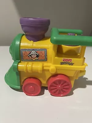 Fisher Price Little People 2001/2002 Musical Animal Zoo Train Engine Working. • $9.99