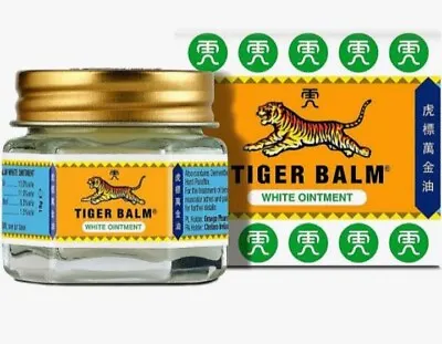 £26.99 • Buy TIGER BALM WHITE OINTMENT 10gX 12 WHOLESALE Pack ( FULL BOX OF 12)