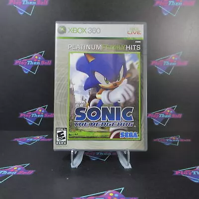 Sonic The Hedgehog Platinum Hits Xbox 360 DD Complete CIB - (See Pics) • $30.95