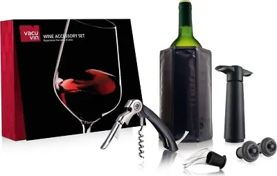 $37.50 • Buy Vacu Vin Wine Set Wine Accessory Set | Set Of 6