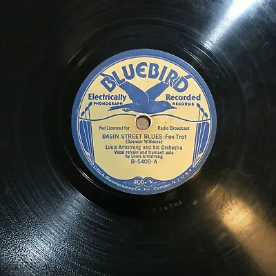 $12.99 • Buy 78 Rpm Louis Armstrong Buff Bluebird B-5408 In V/V+