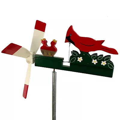 Cardinal Whirligig Handmade Made In USA • $99