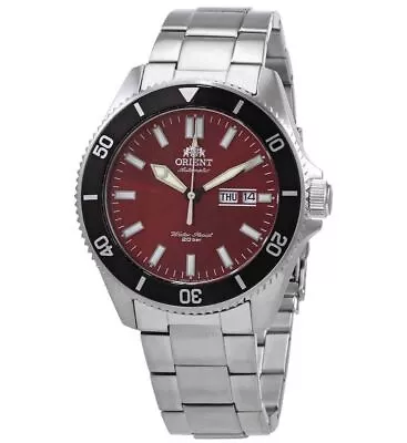 Orient Kanno Diver Automatic Red Dial Analog RA-AA0915R19B Men's Watch 200M WR • $187.94