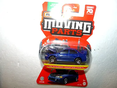 Matchbox 2023 Moving Parts 1996 Mitsubishi Lancer Evolution IV VHTF • $5.49