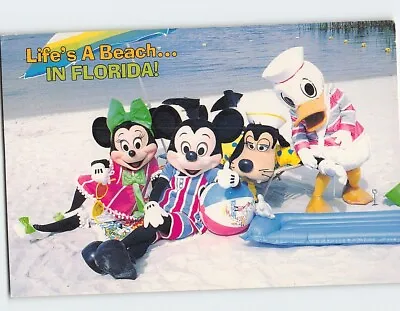 Postcard Lifes A Beach... In Florida! Florida USA • $20.97