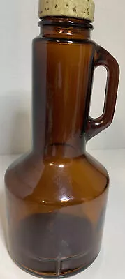 Vintage Log Cabin Syrup Amber Color Bottle • $12