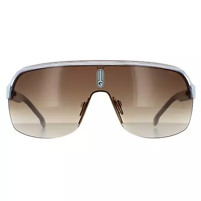 $145.20 • Buy Carrera Sunglasses Topcar 1/N P9U HA White Crystal Brown Gradient